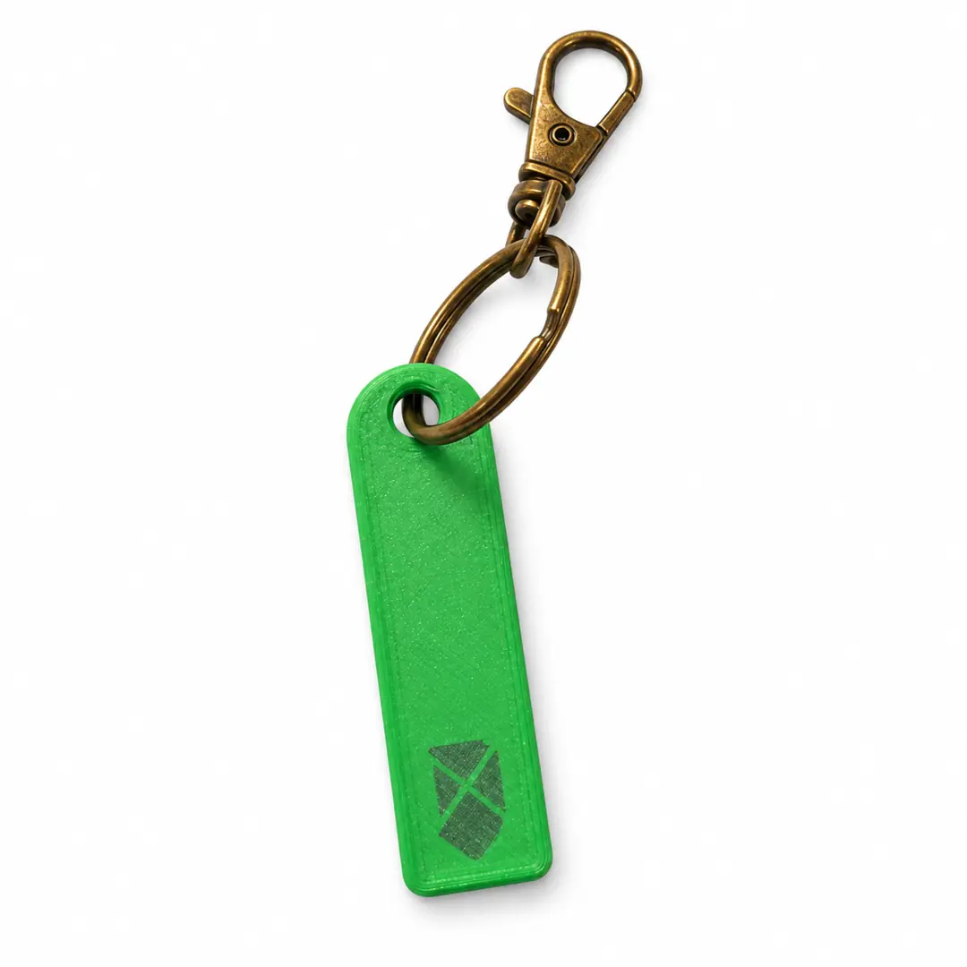 Personalized 3D Printed Whistle Keychain – Custom Name Tag - Image 4