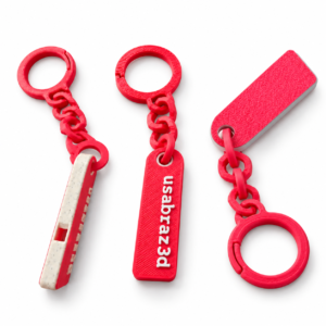 Red + Bundle — 3 Keychains